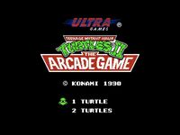 Teenage Mutant Hero Turtles II - The Arcade Game, capture décran